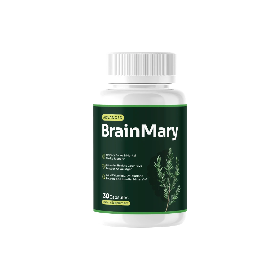 One bottle of BrainMary dietary supplement
